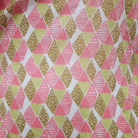 NWT Rock Flower Paper Long Sleeve Popover Geometric Print Beach Tunic Size Small - Picture 3 of 7